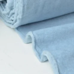 Tissu Polaire Made in France haut de gamme BLEU - OEKO TEX
