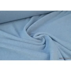 Tissu Polaire Made in France haut de gamme BLEU - OEKO TEX