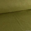 Tissu Polaire Made in France haut de gamme vert mousse - OEKO TEX
