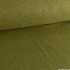 Tissu Polaire Made in France haut de gamme vert mousse - OEKO TEX