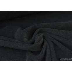 Tissu Polaire Made in France haut de gamme GRIS ANTHRACITE - OEKO TEX
