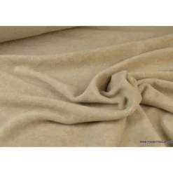 Tissu Polaire Made in France haut de gamme DUNE - OEKO TEX
