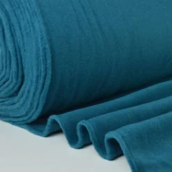 Tissu Polaire 100%polyester coloris pétrole