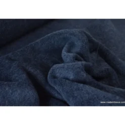 Tissu Polaire pure laine vierge, crépuscule,label