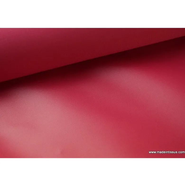 Tissu polyester fraise déperlant pour parapluie .