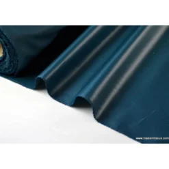 Tissu polyester petrole déperlant pour parapluie