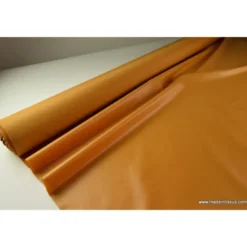 Tissu polyester potiron déperlant pour parapluie .