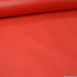 Tissu polyester rouge déperlant pour parapluie