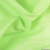 Tissu polyester sergine anis pour robe de mariée et cocktail