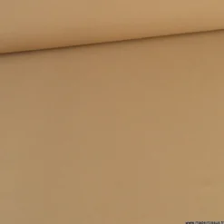 Tissu polyester sergine beige pour robe de mariée et cocktail