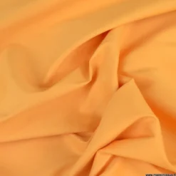 Tissu polyester sergine mandarine pour robe de mariée et cocktail
