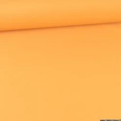 Tissu polyester sergine mandarine pour robe de mariée et cocktail