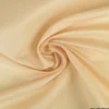 Tissu polyester sergine nougat pour robe de mariée et cocktail