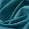 Tissu Popeline coton OEKO TEX uni Paon - OEKO TEX