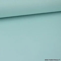 tissu Popeline coton OEKO TEX uni menthe