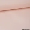 Tissu Popeline coton OEKO TEX uni rose poudré