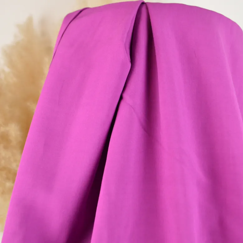 Tissu popeline de Viscose - Magenta