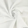 Tissu popeline de Viscose unie blanc