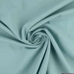 Tissu Popeline en coton Bio & OEKO TEX coloris Menthe