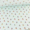 Tissu popeline Esteve motif cerises fond bleu
