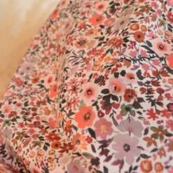 Tissu popeline Poppy motifs Fleurs automnales - OEKO TEX