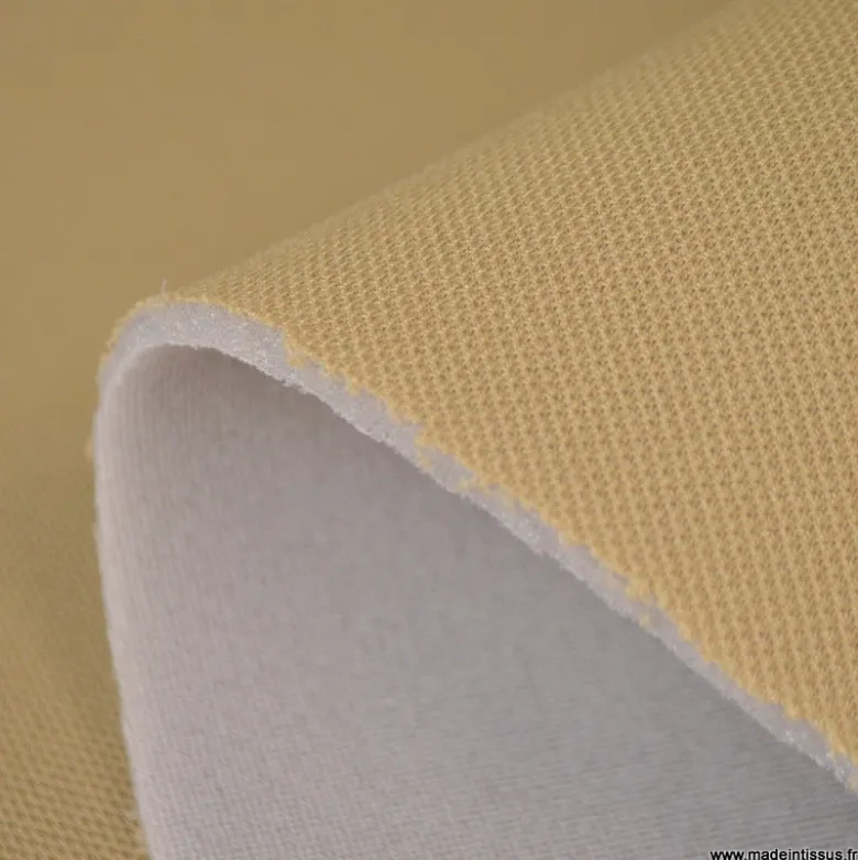 Tissu pour ciel de toit beige