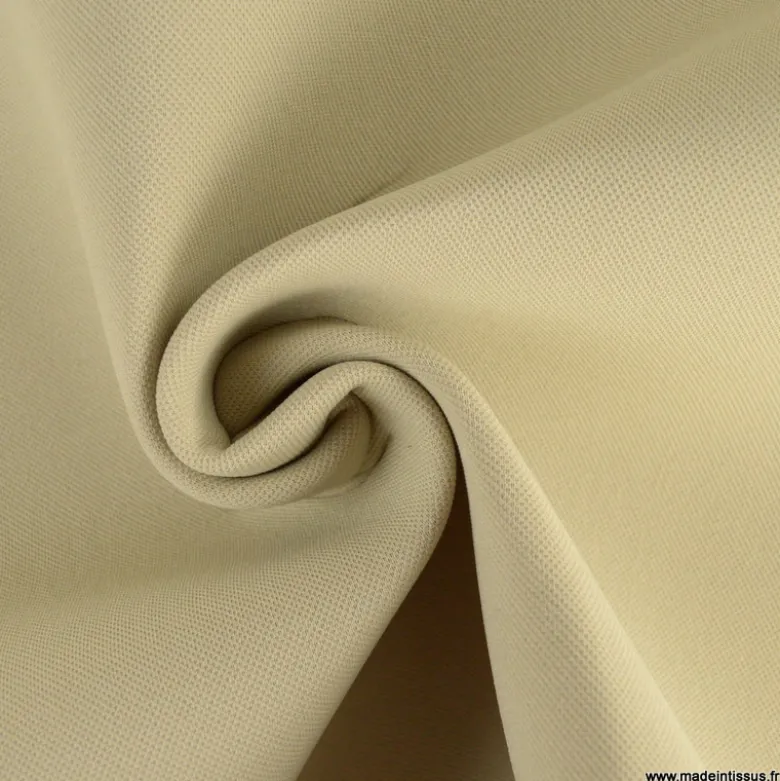 Tissu pour ciel de toit beige clair