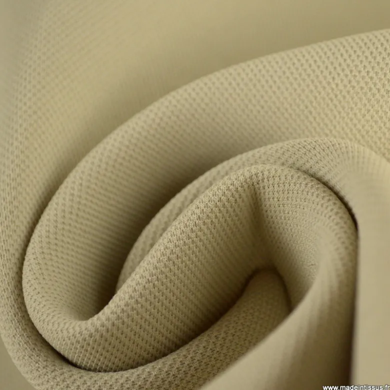 Tissu pour ciel de toit beige clair