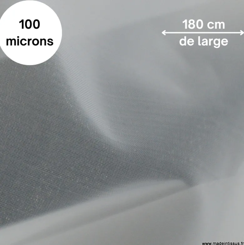 Tissu pour filtration alimentaire 100 microns en 180cm