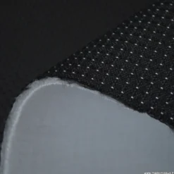 Tissu pour siège auto dessin pointillé noir et blanc