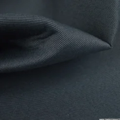 Tissu pour siège auto sergé noir et gris.