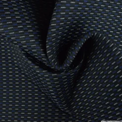 Tissu pour siège auto traits bleu et blanc