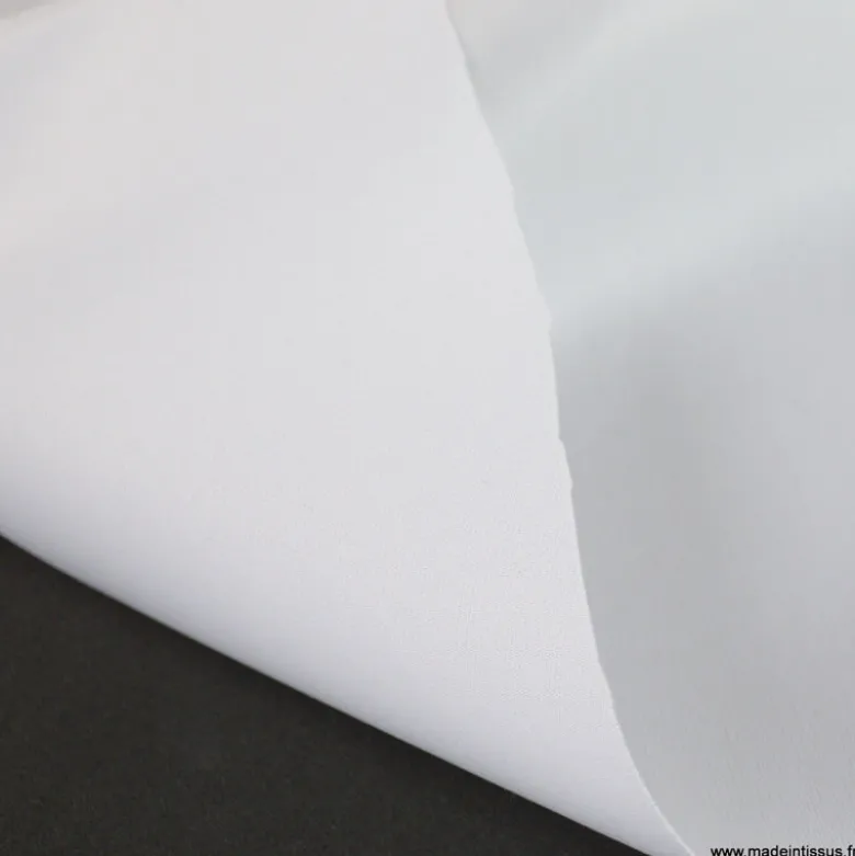 Tissu PUL Blanc lavable à 60° contact alimentaire