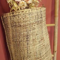 Tissu raphia Rodolphe lourd naturel – Largeur 115 cm
