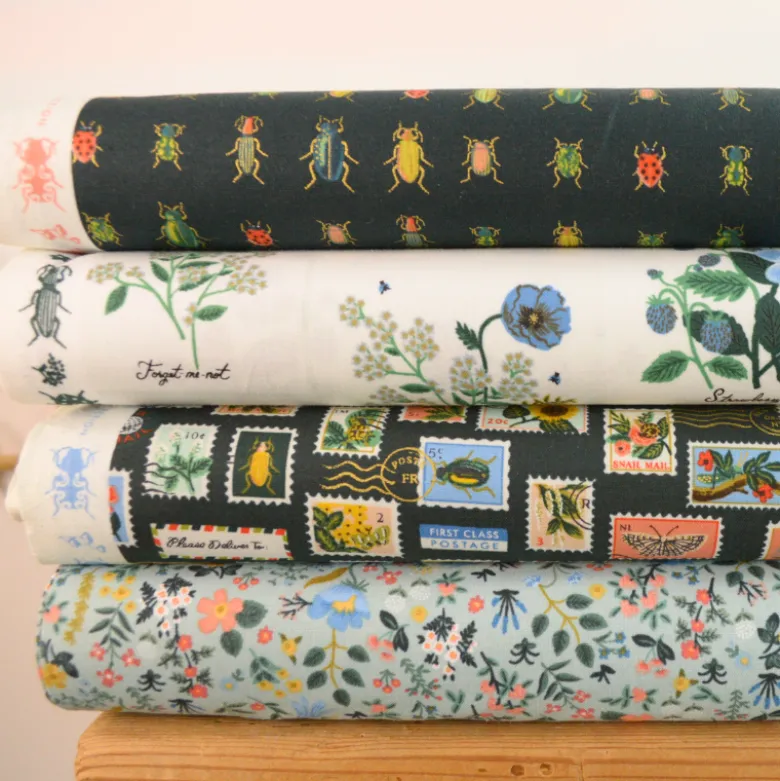 Tissu Rifle Paper Herbiers - collection Curio