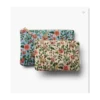 Tissu Rifle Paper motif fleurs indiennes fond écru - Collection Gracie