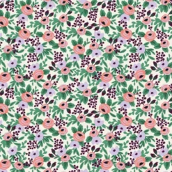Tissu Rifle Paper motif fleurs Orchard Rosa Lavender- Collection Garden Party