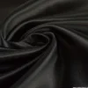 Tissu Satin Biba uni Noir - premier prix