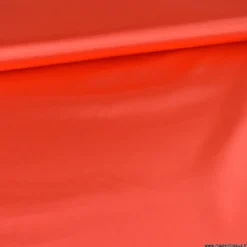 Tissu Satin Biba uni Rouge - premier prix