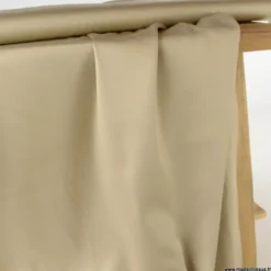 Tissu Satin de coton - beige