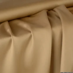 Tissu Satin de coton - camel