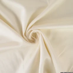 Tissu Satin de coton - écru