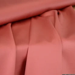 Tissu Satin de coton - Rose Blush