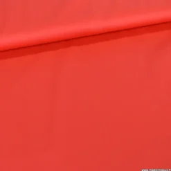 Tissu Satin de coton - Rouge