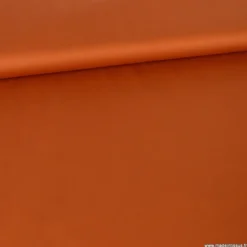 Tissu Satin de coton - Terracotta