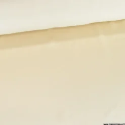 Tissu Satin de Soie - Beige