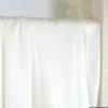 Tissu Satin de Soie - Blanc cassé