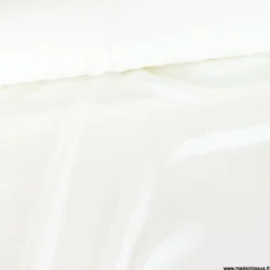 Tissu Satin de Soie - Blanc cassé