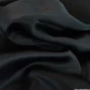 Tissu Satin de Soie - Noir