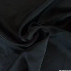 Tissu Satin de Soie - Noir